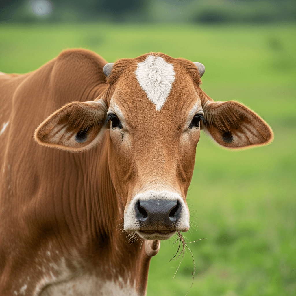 A Mothiganapur farm cow, the source of every drop of Milkcrop A2 ghee