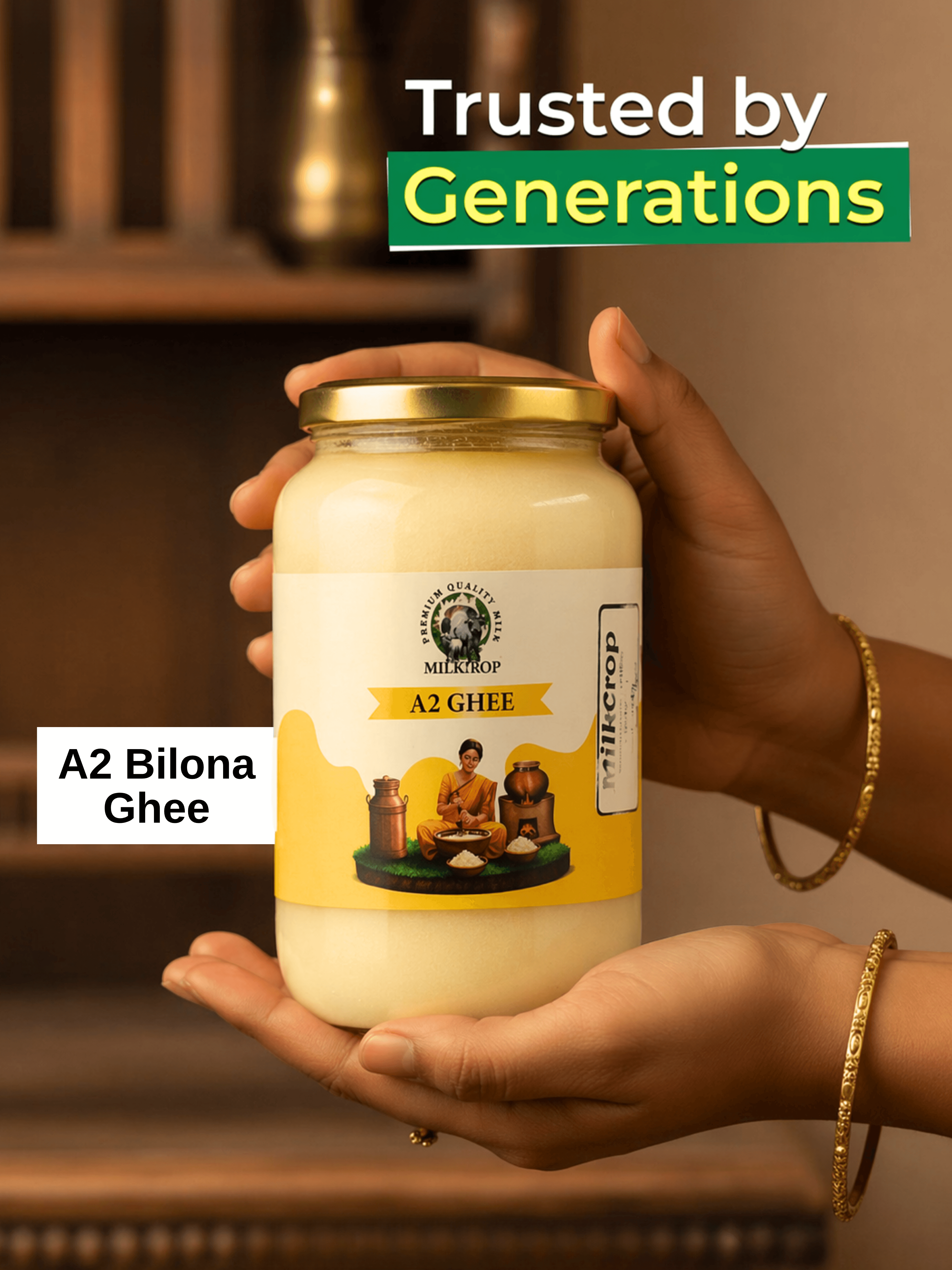 Gir Cow Ghee jar — Trusted by Generations