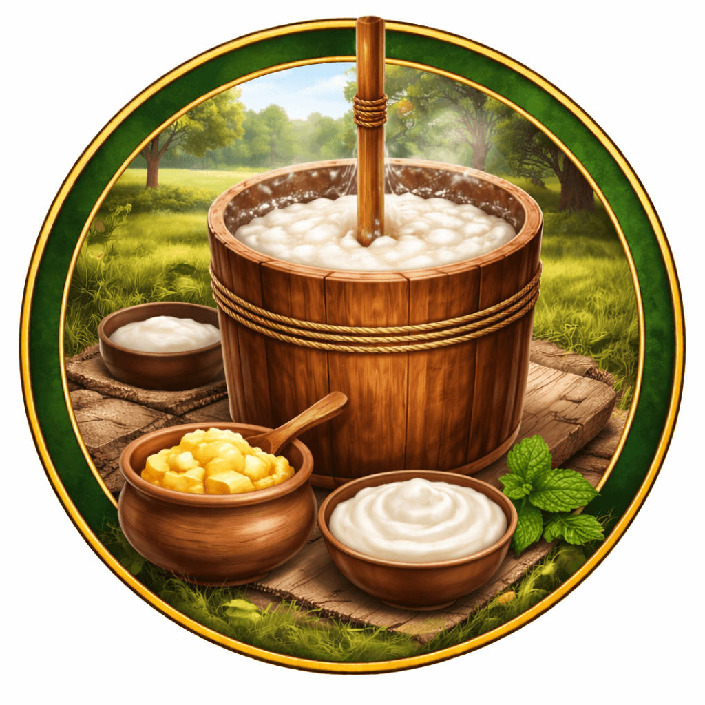 Bilona Churning